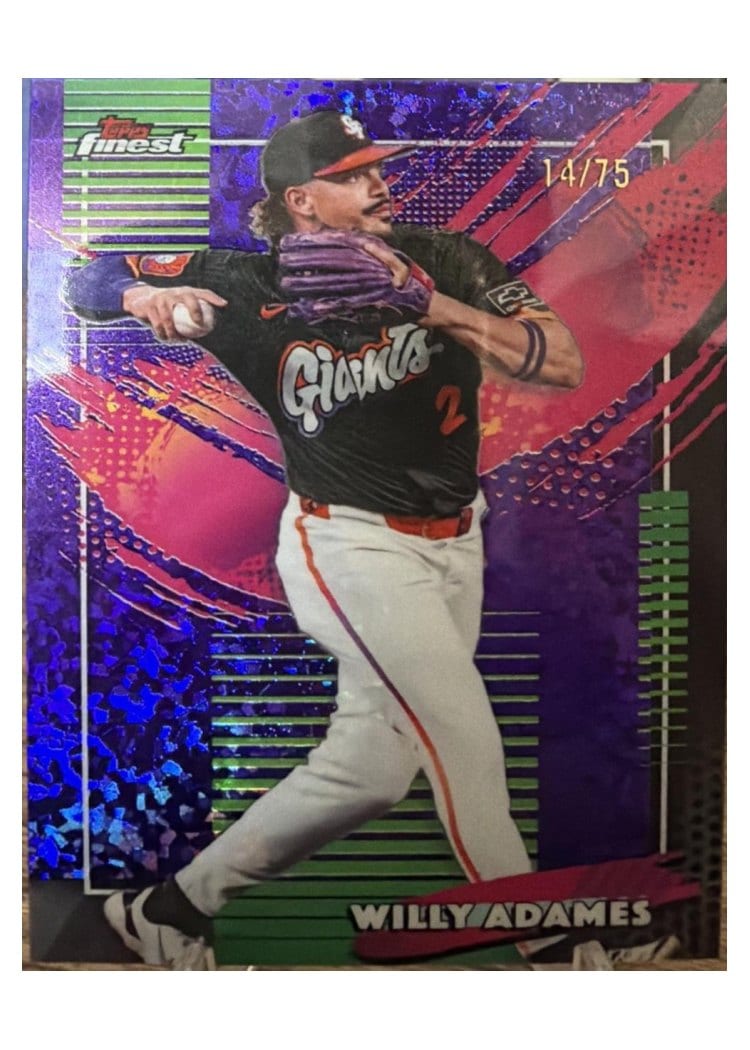 2026 Topps Finest Willy Adames #270 card