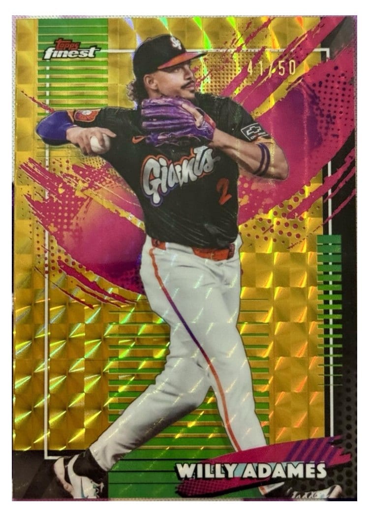 2026 Topps Finest Willy Adames #270 card