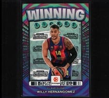 2025-26 Panini Contenders EuroLeague Winning Ticket Willy Hernangomez #6 card