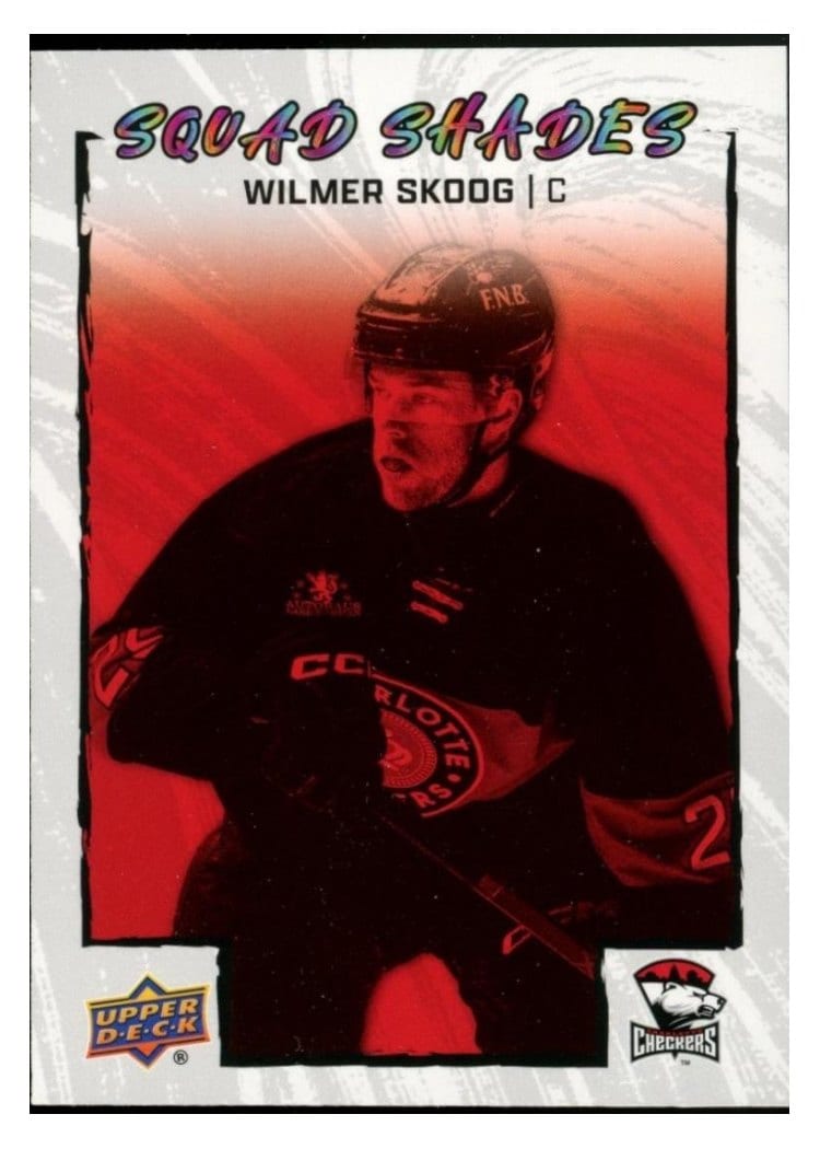 2025-26 Upper Deck AHL Squad Shades Wilmer Skoog #SS-18 card