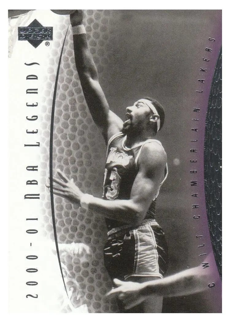 2000 Upper Deck Legends Wilt Chamberlain #2 card