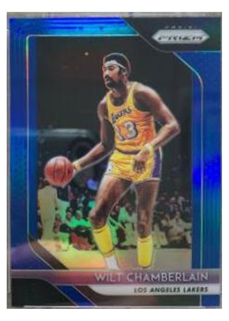 2018-19 Panini Prizm Base Set Wilt Chamberlain #205 card