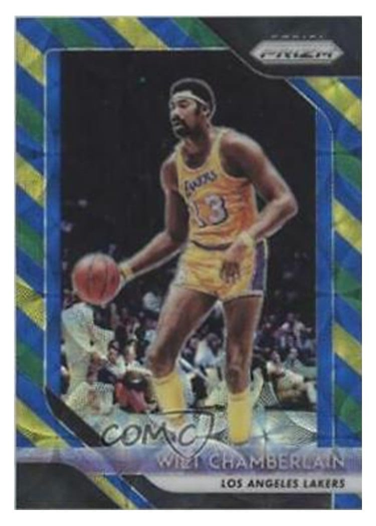 2018-19 Panini Prizm Base Set Wilt Chamberlain #205 card