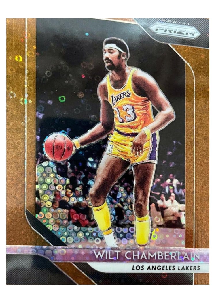 2018-19 Panini Prizm Base Set Wilt Chamberlain #205 card