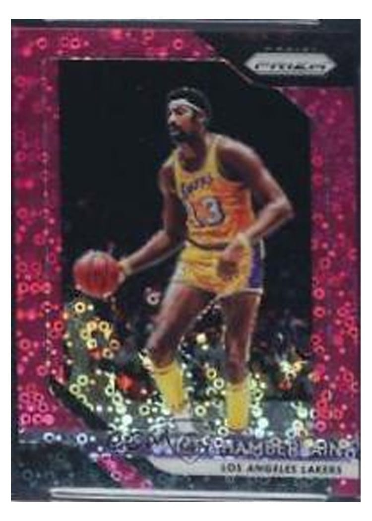 2018-19 Panini Prizm Base Set Wilt Chamberlain #205 card