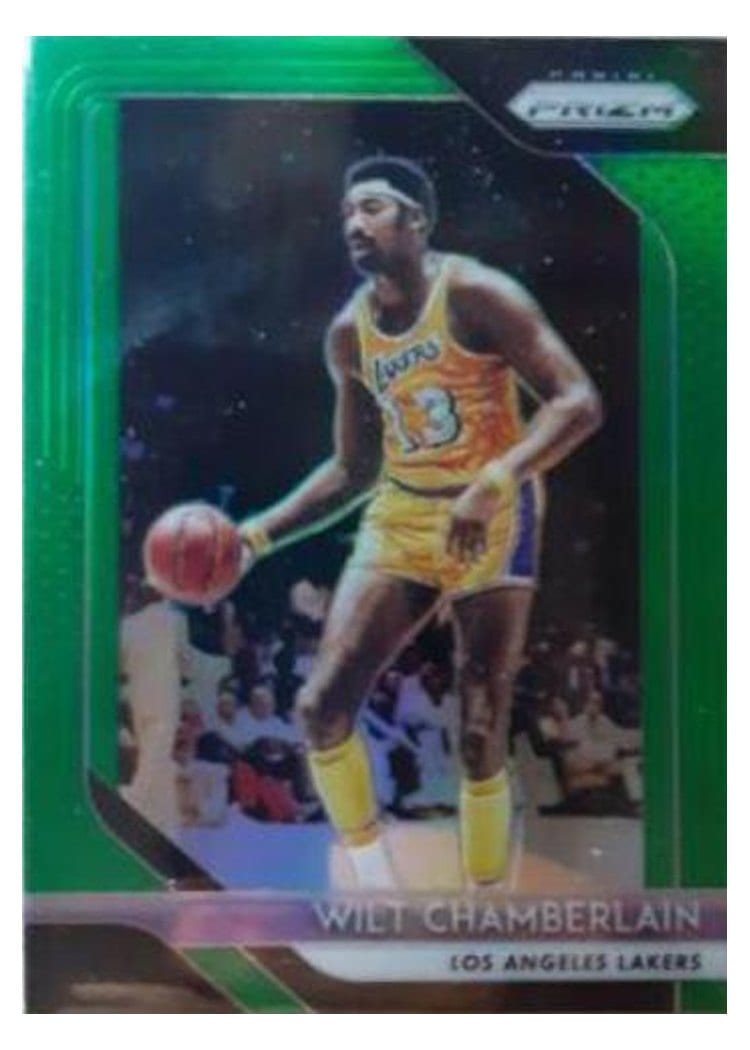 2018-19 Panini Prizm Base Set Wilt Chamberlain #205 card