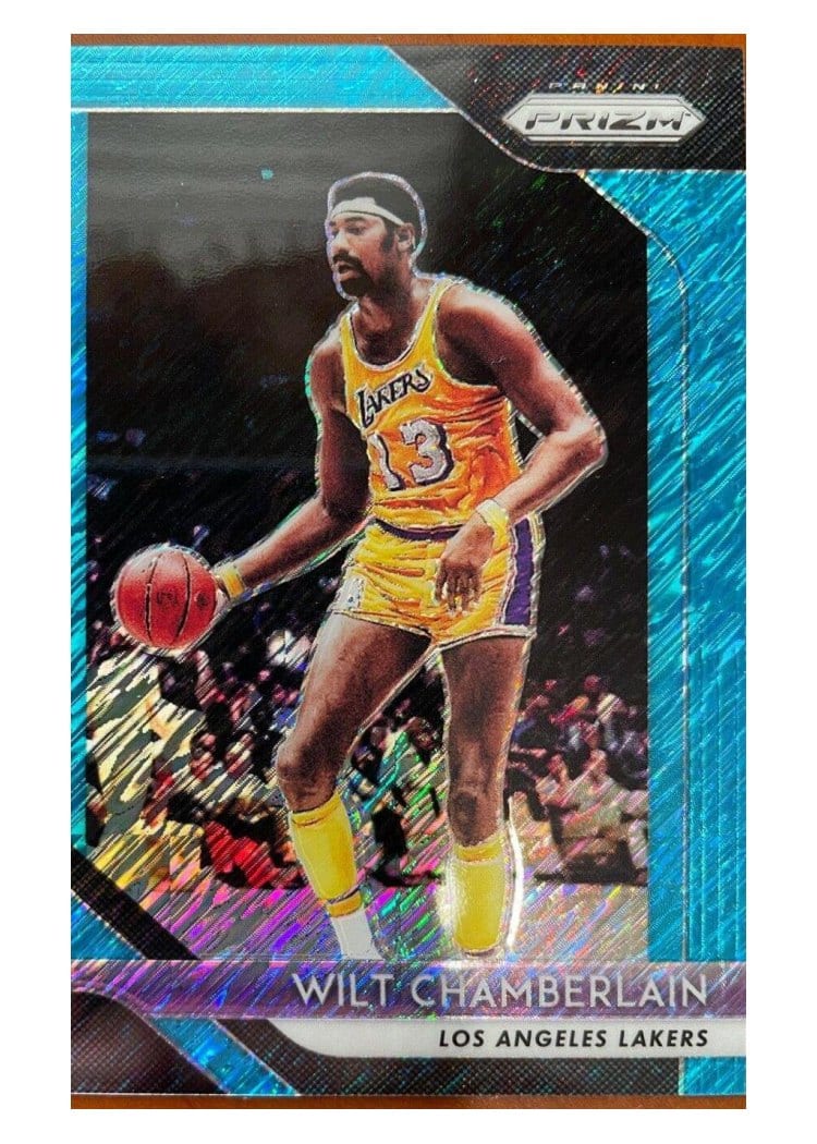 2018-19 Panini Prizm Base Set Wilt Chamberlain #205 card