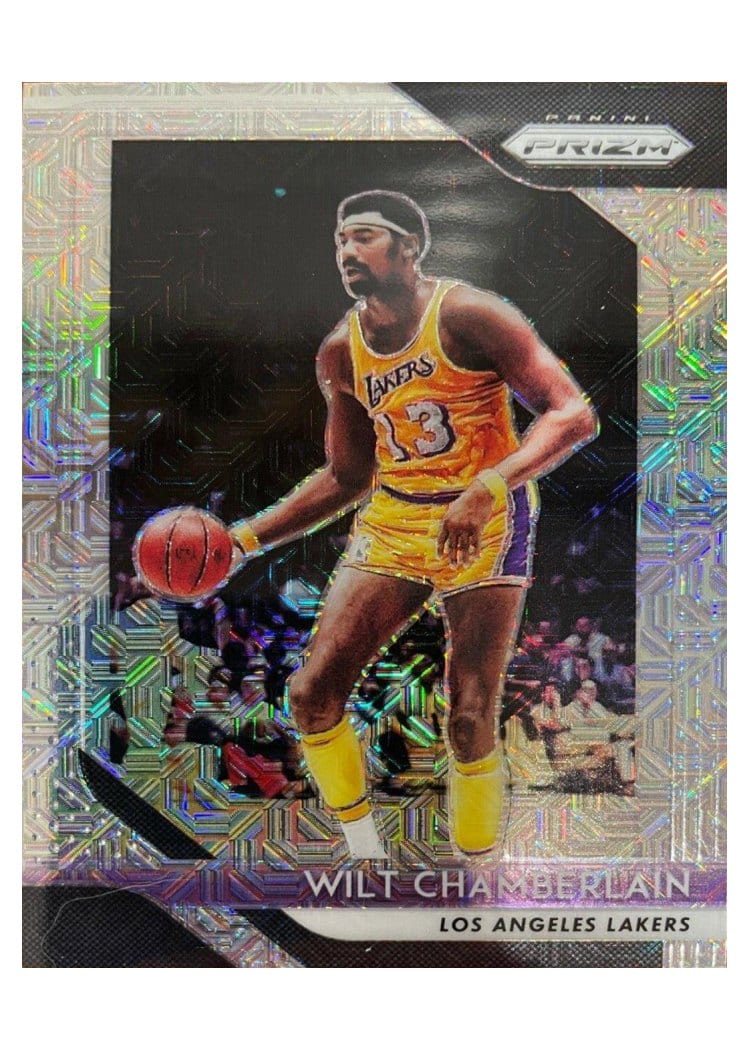 2018-19 Panini Prizm Base Set Wilt Chamberlain #205 card