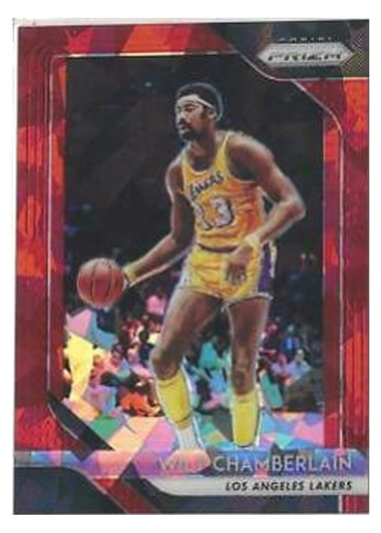 2018-19 Panini Prizm Base Set Wilt Chamberlain #205 card
