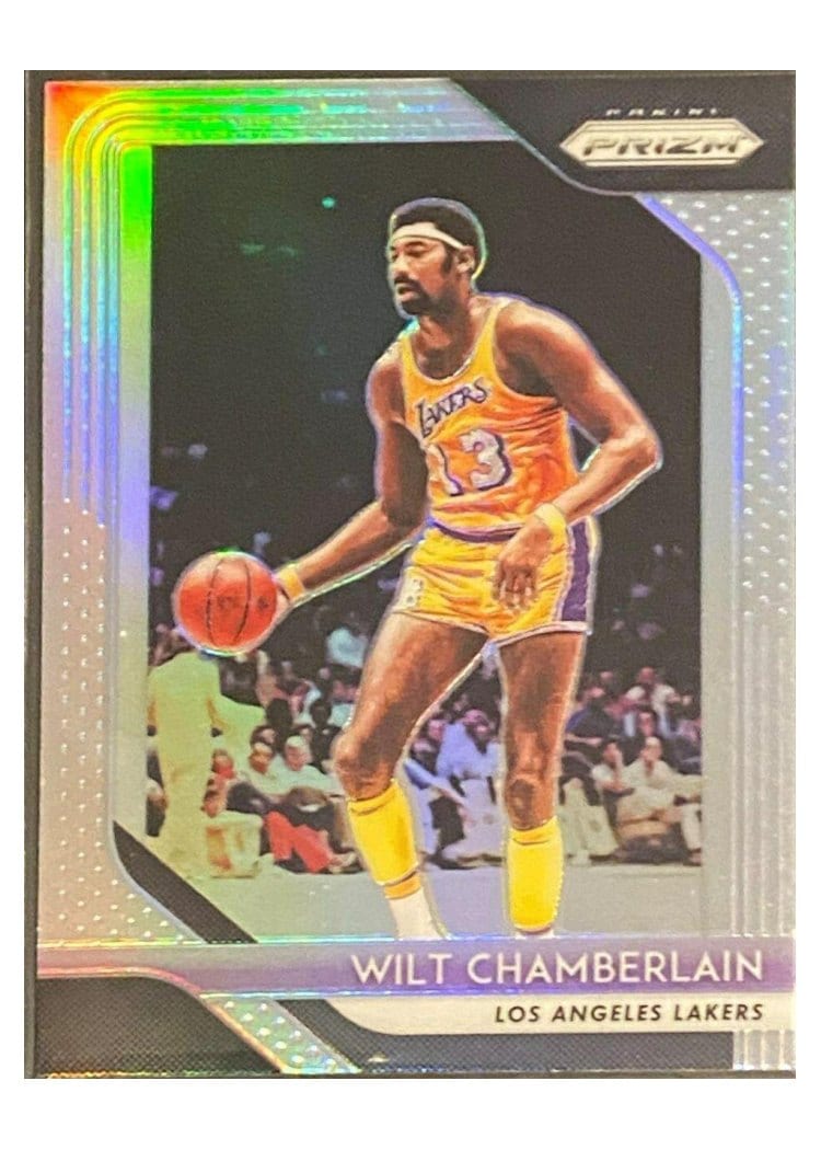 2018-19 Panini Prizm Base Set Wilt Chamberlain #205 card