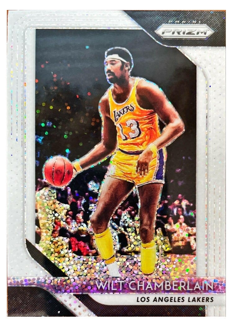 2018-19 Panini Prizm Base Set Wilt Chamberlain #205 card