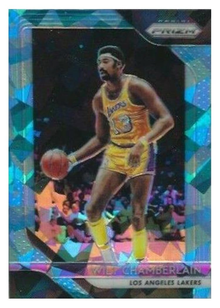 2018-19 Panini Prizm Base Set Wilt Chamberlain #205 card