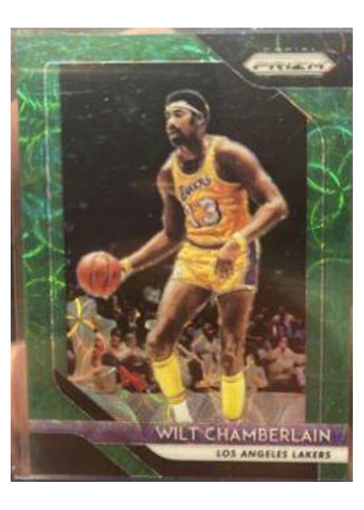 2018-19 Panini Prizm Base Set Wilt Chamberlain #205 card