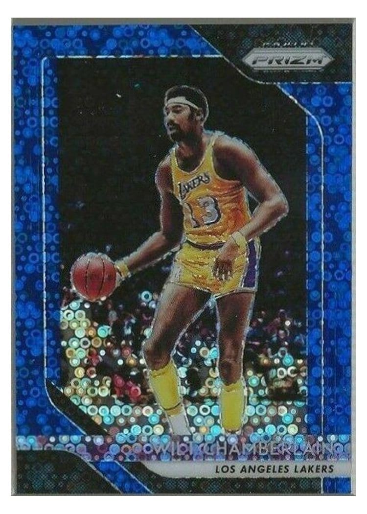 2018-19 Panini Prizm Base Set Wilt Chamberlain #205 card