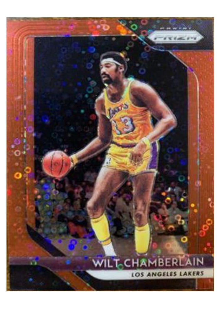 2018-19 Panini Prizm Base Set Wilt Chamberlain #205 card