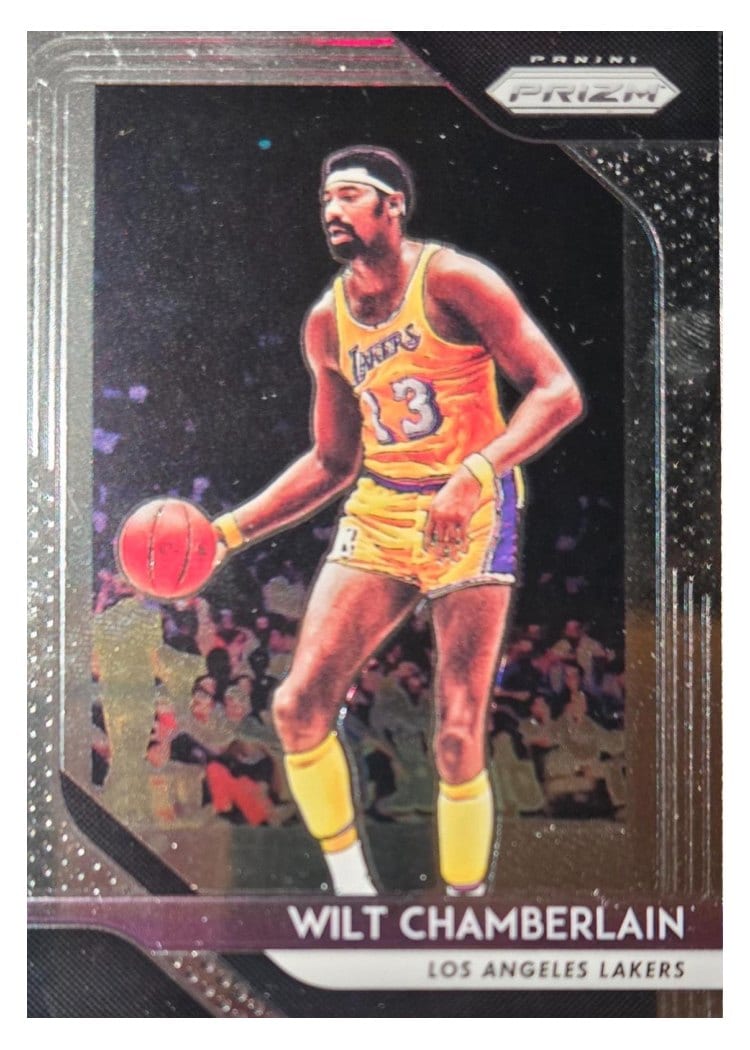 2018-19 Panini Prizm Base Set Wilt Chamberlain #205 card