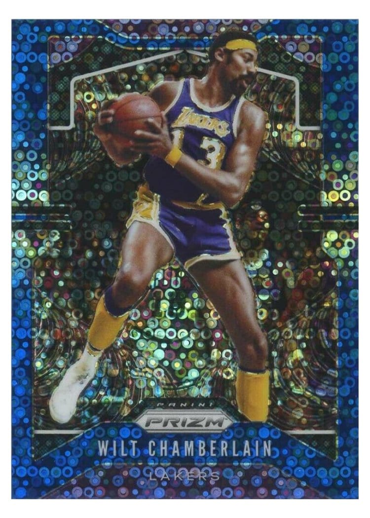 2019-20 Panini Prizm Base Set Wilt Chamberlain #18 card