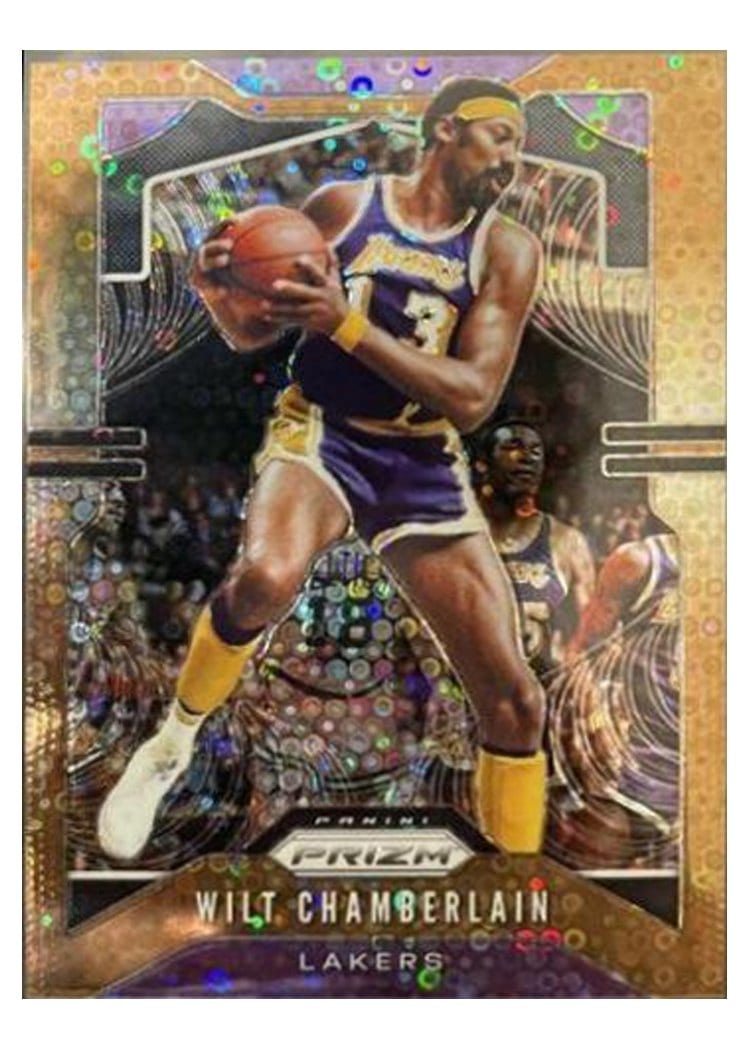2019-20 Panini Prizm Base Set Wilt Chamberlain #18 card