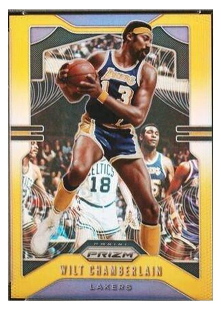 2019-20 Panini Prizm Base Set Wilt Chamberlain #18 card