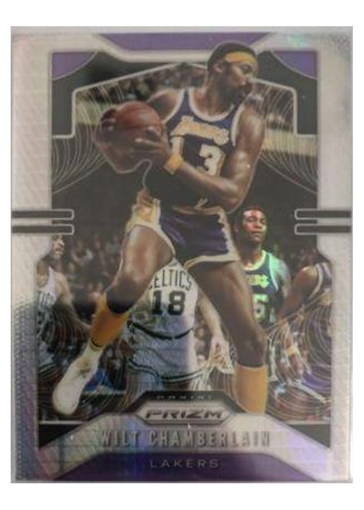 2019-20 Panini Prizm Base Set Wilt Chamberlain #18 card