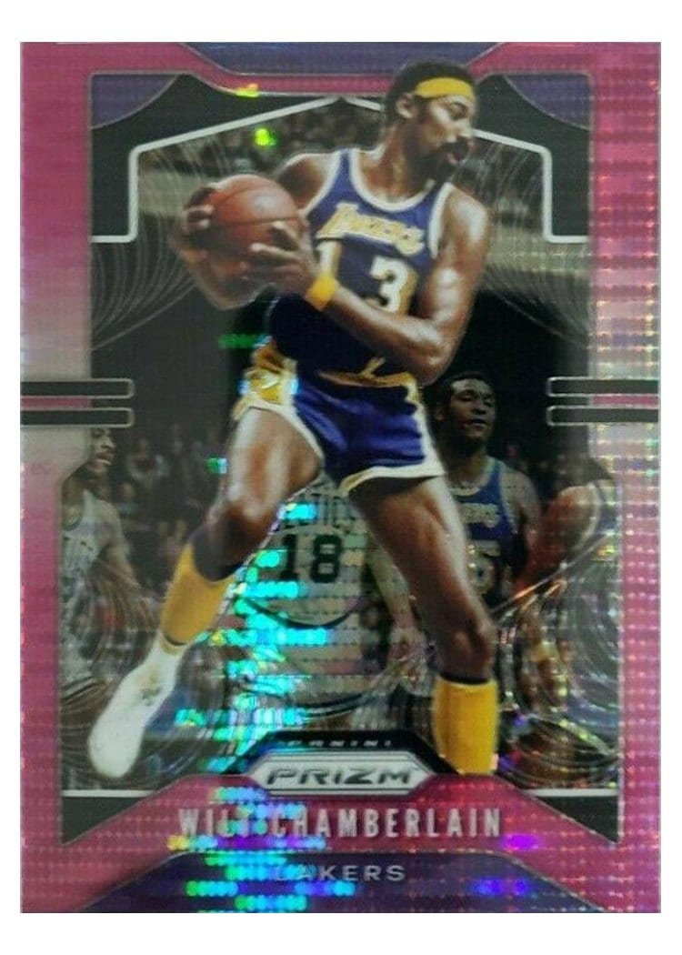 2019-20 Panini Prizm Base Set Wilt Chamberlain #18 card
