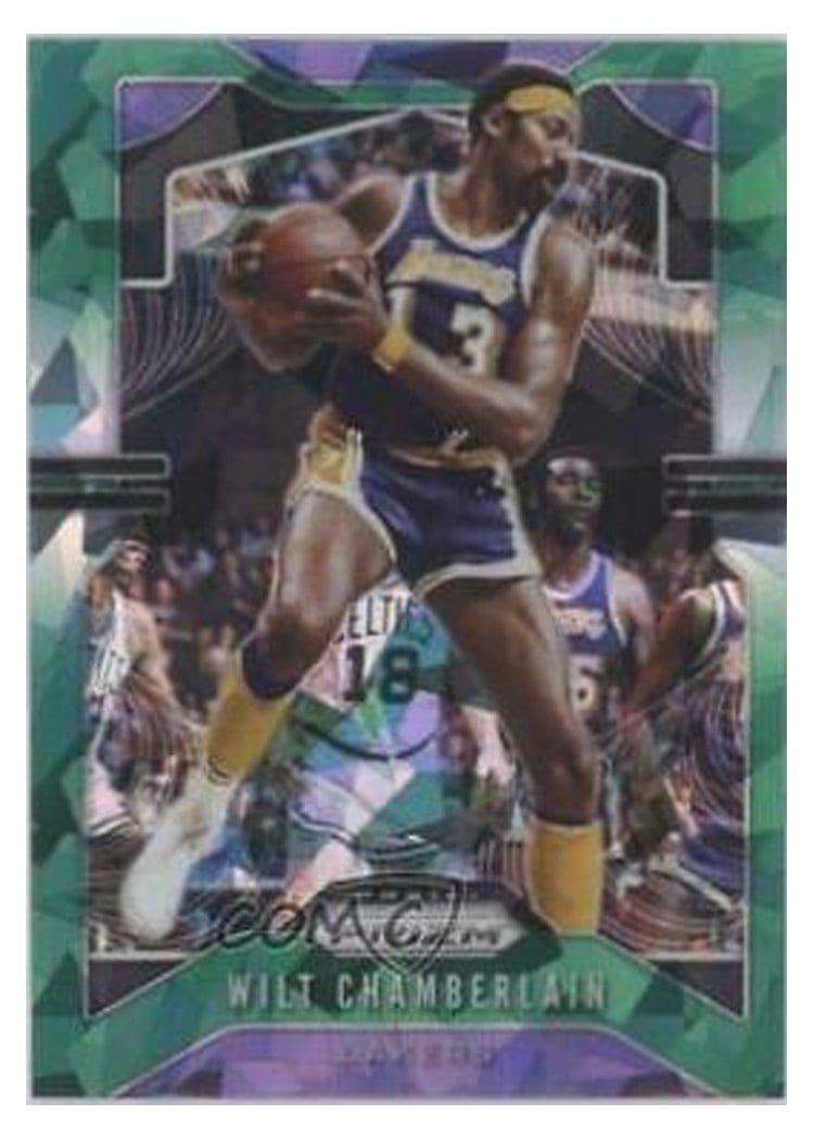 2019-20 Panini Prizm Base Set Wilt Chamberlain #18 card