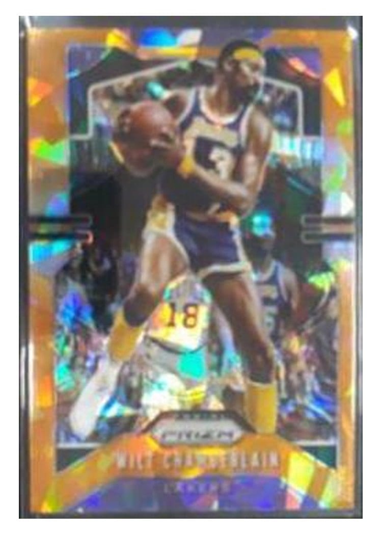 2019-20 Panini Prizm Base Set Wilt Chamberlain #18 card