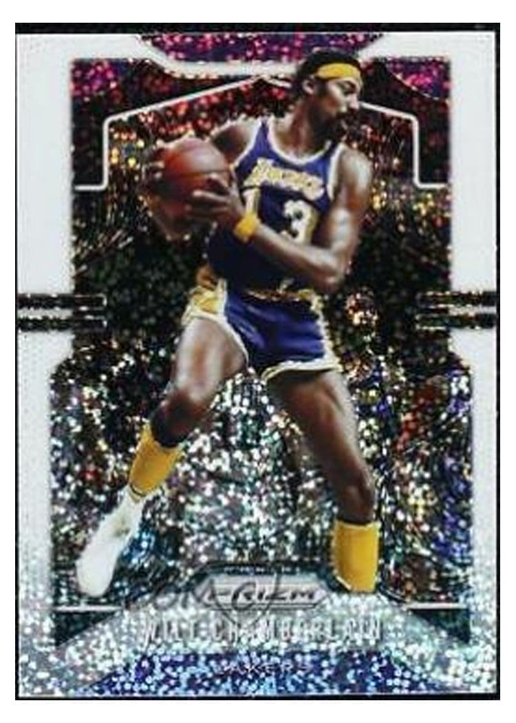 2019-20 Panini Prizm Base Set Wilt Chamberlain #18 card