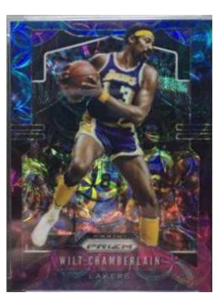 2019-20 Panini Prizm Base Set Wilt Chamberlain #18 card