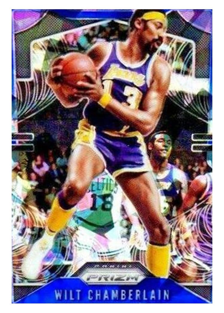 2019-20 Panini Prizm Base Set Wilt Chamberlain #18 card