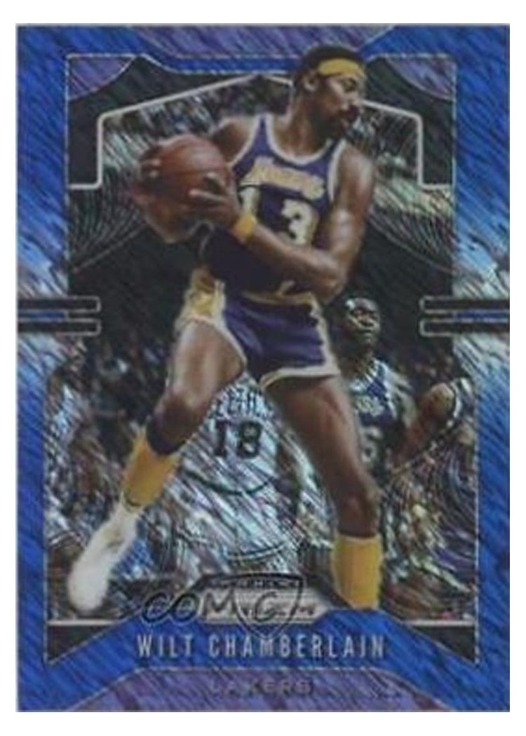 2019-20 Panini Prizm Base Set Wilt Chamberlain #18 card
