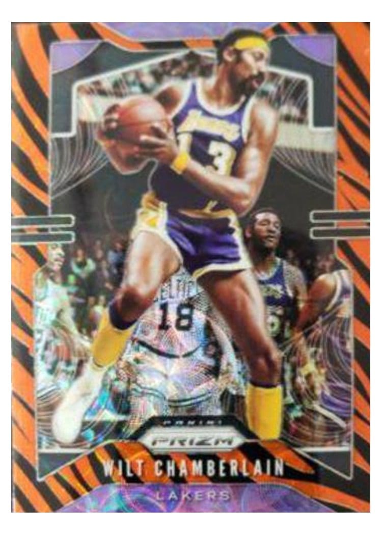 2019-20 Panini Prizm Base Set Wilt Chamberlain #18 card