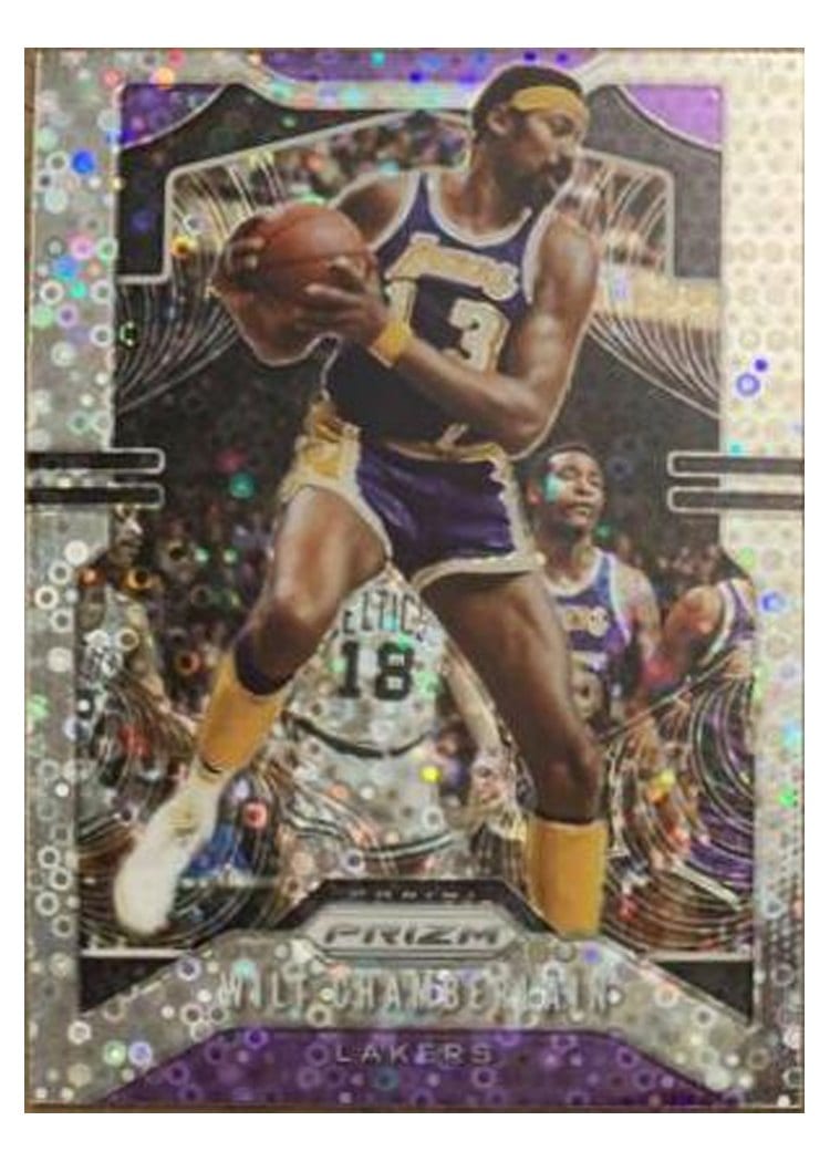 2019-20 Panini Prizm Base Set Wilt Chamberlain #18 card