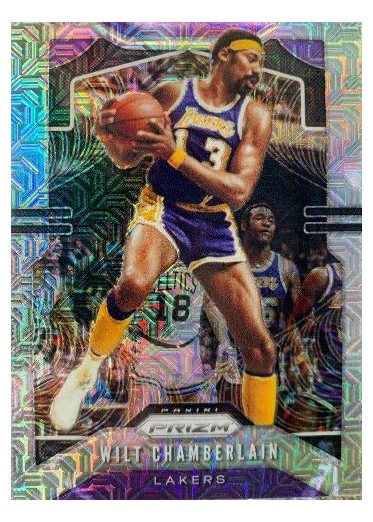 2019-20 Panini Prizm Base Set Wilt Chamberlain #18 card