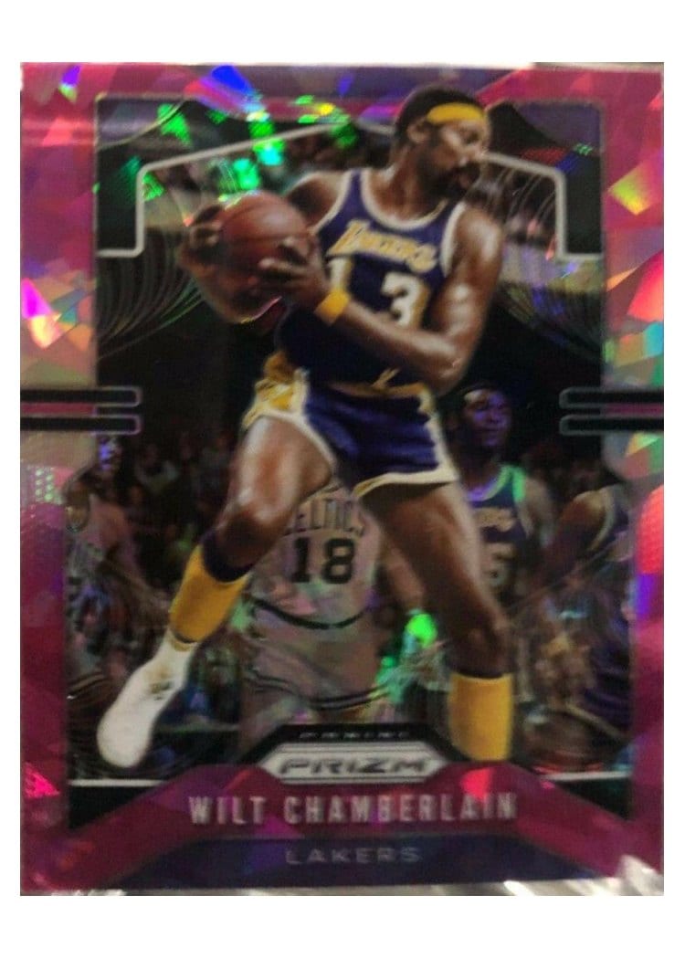 2019-20 Panini Prizm Base Set Wilt Chamberlain #18 card