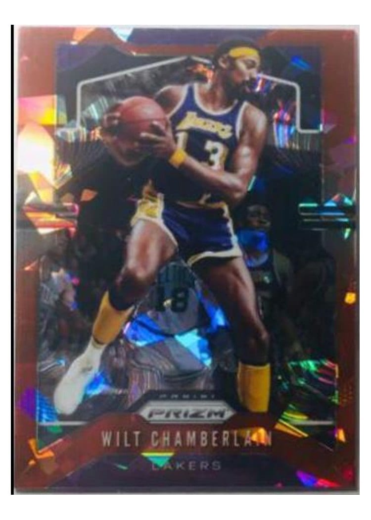 2019-20 Panini Prizm Base Set Wilt Chamberlain #18 card