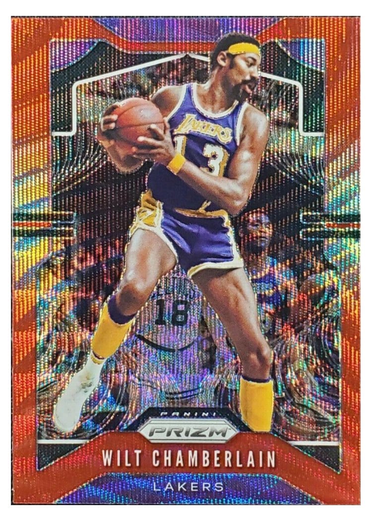 2019-20 Panini Prizm Base Set Wilt Chamberlain #18 card
