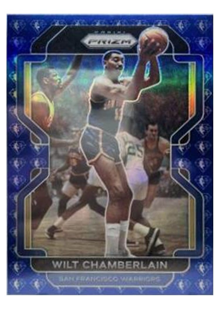 2021-22 Panini Prizm Base Set Wilt Chamberlain #260 card