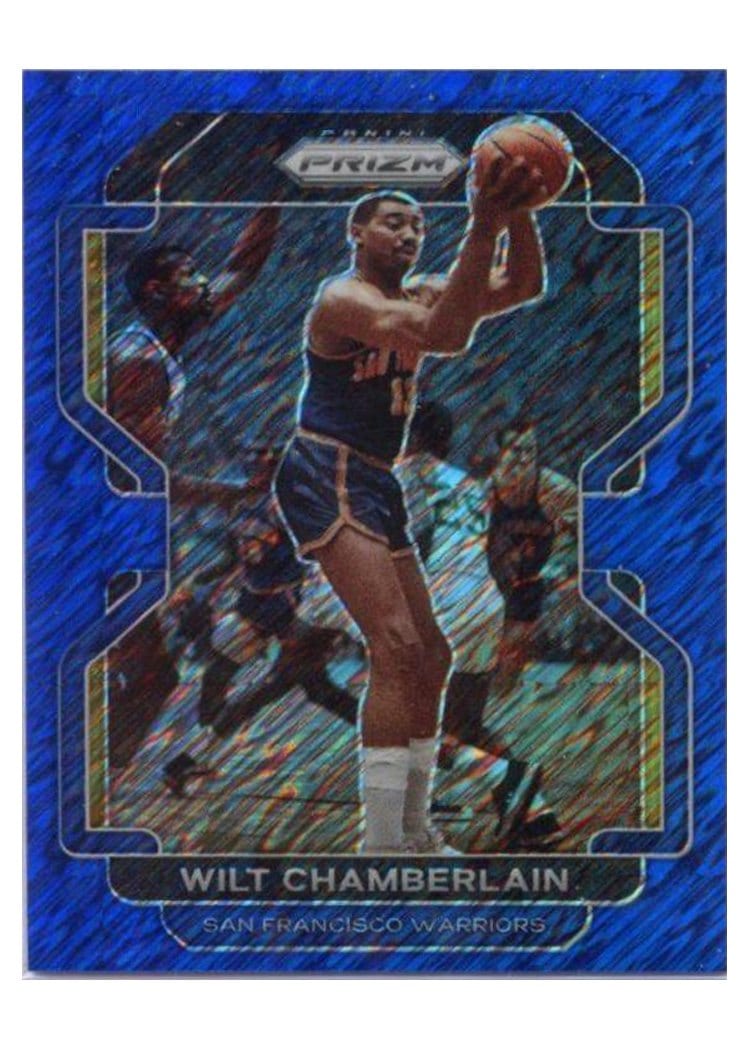 2021-22 Panini Prizm Base Set Wilt Chamberlain #260 card
