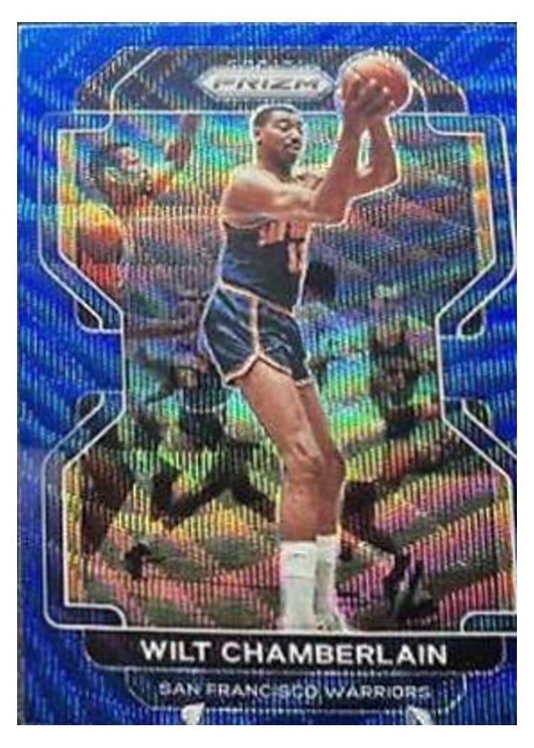 2021-22 Panini Prizm Base Set Wilt Chamberlain #260 card