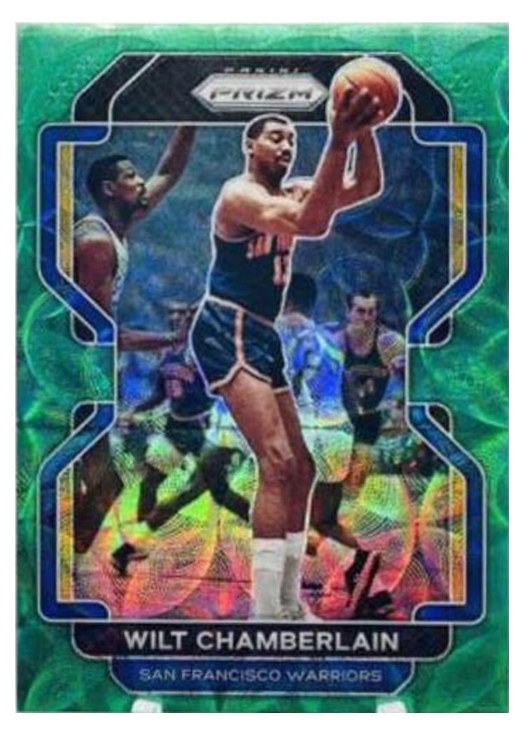 2021-22 Panini Prizm Base Set Wilt Chamberlain #260 card