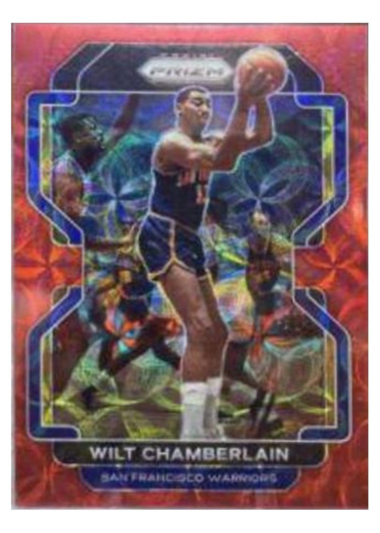 2021-22 Panini Prizm Base Set Wilt Chamberlain #260 card