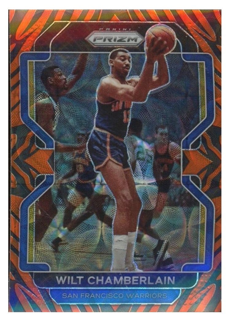 2021-22 Panini Prizm Base Set Wilt Chamberlain #260 card