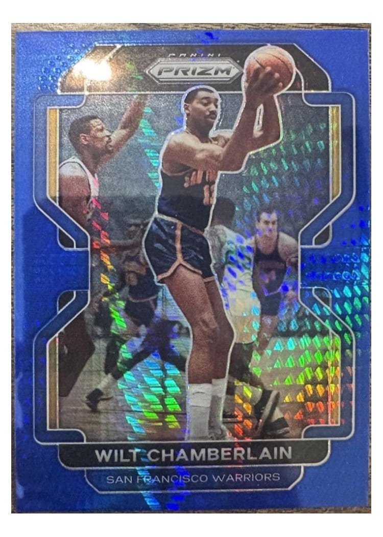 2021-22 Panini Prizm Base Set Wilt Chamberlain #260 card
