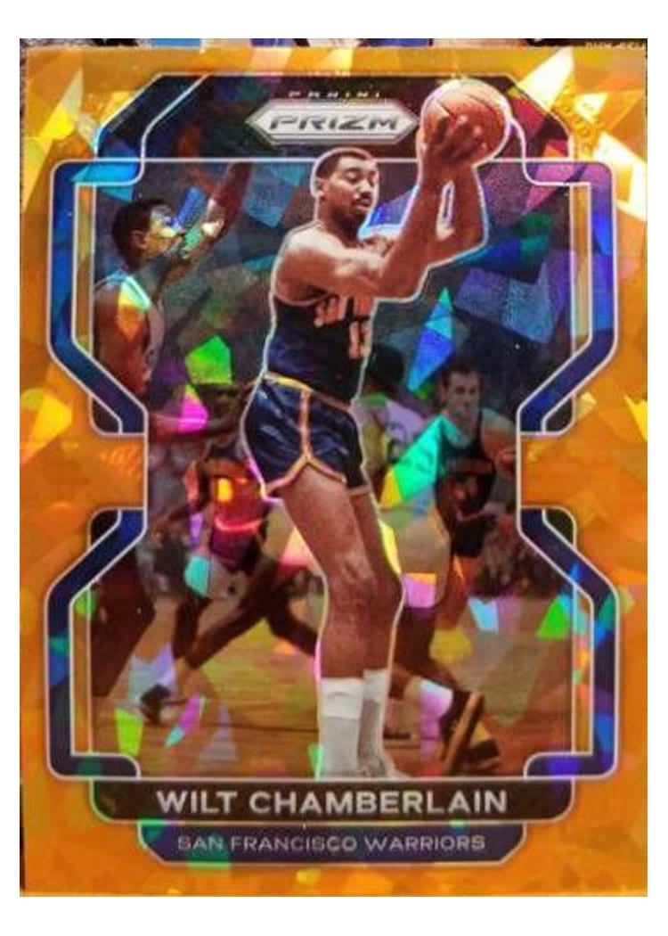 2021-22 Panini Prizm Base Set Wilt Chamberlain #260 card