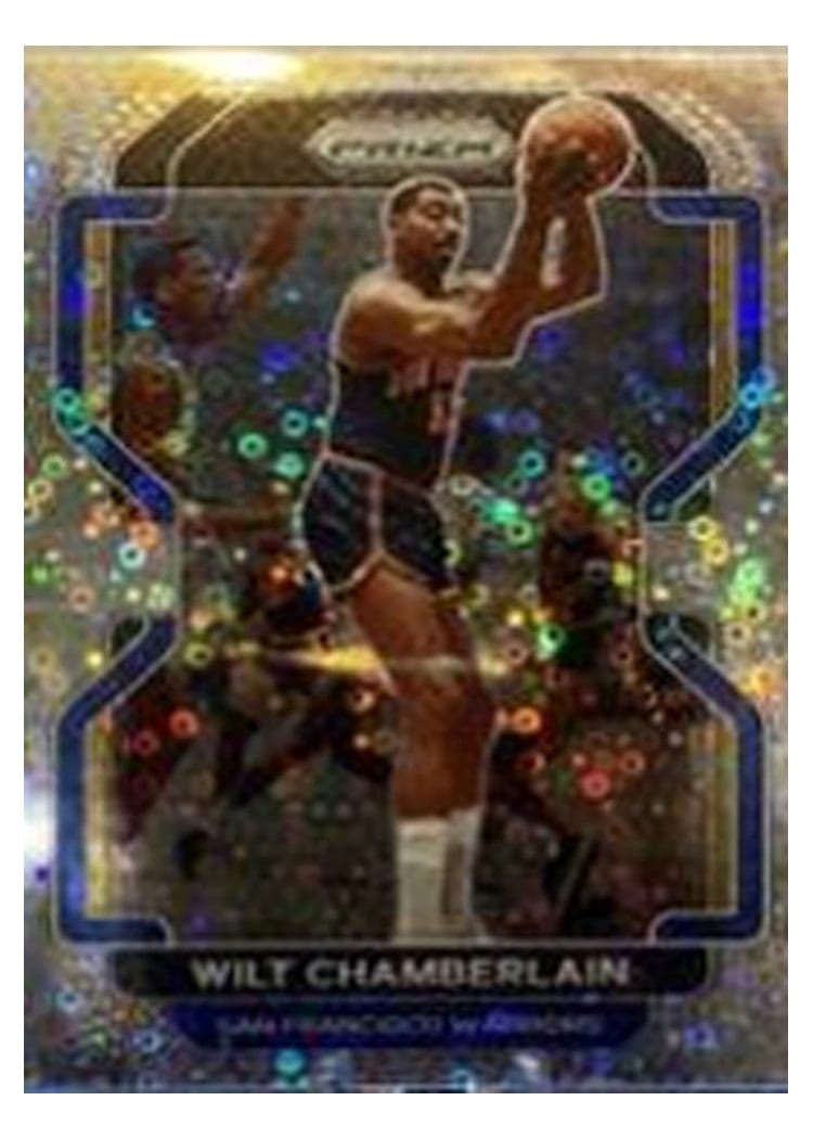 2021-22 Panini Prizm Base Set Wilt Chamberlain #260 card