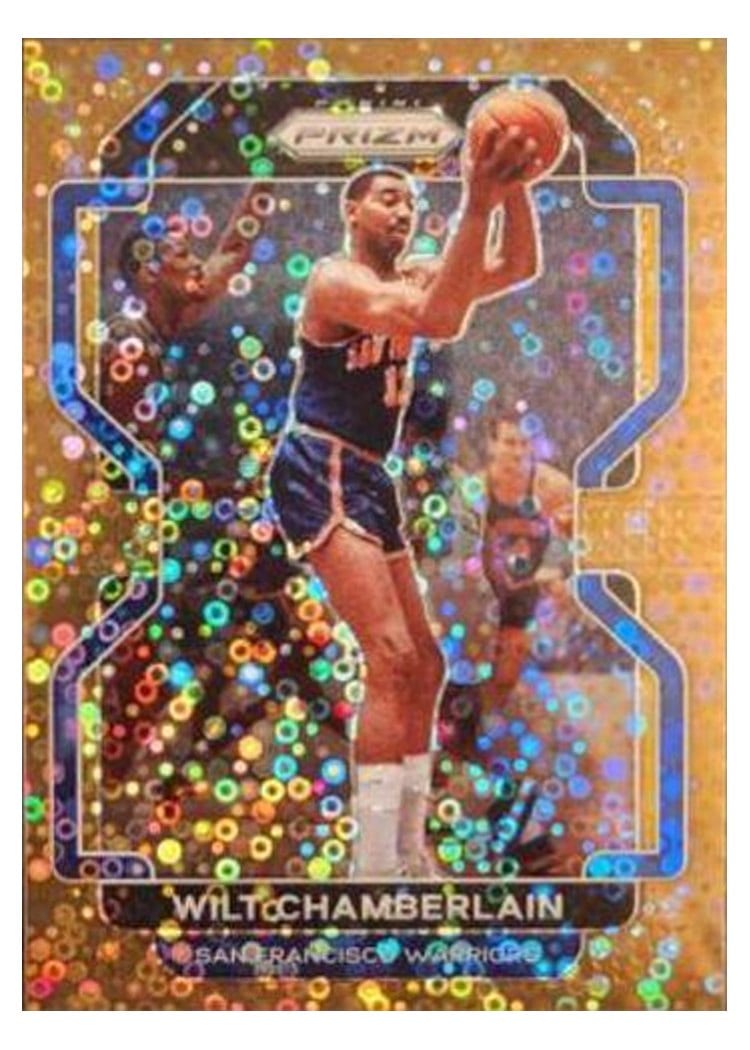 2021-22 Panini Prizm Base Set Wilt Chamberlain #260 card