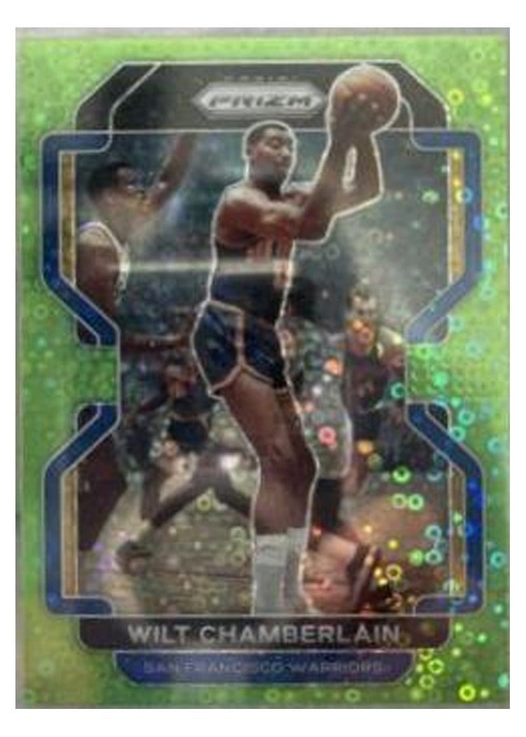 2021-22 Panini Prizm Base Set Wilt Chamberlain #260 card