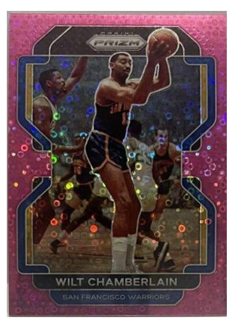 2021-22 Panini Prizm Base Set Wilt Chamberlain #260 card