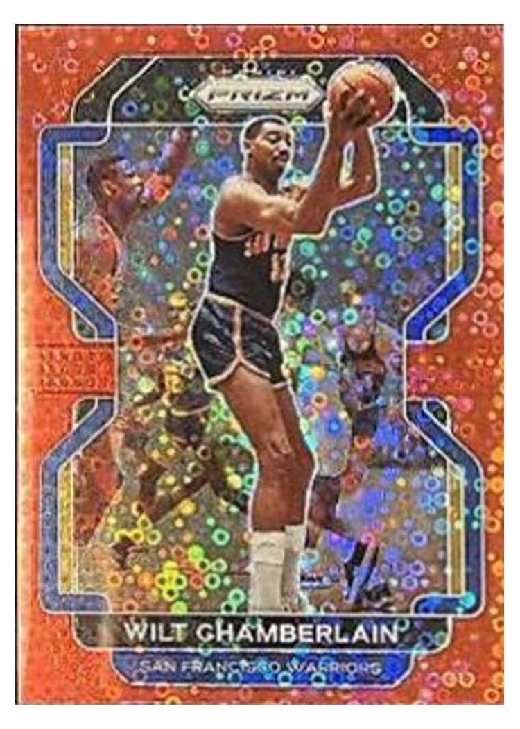 2021-22 Panini Prizm Base Set Wilt Chamberlain #260 card